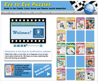 Tablet Screenshot of eyetoeyepuzzles.co.uk